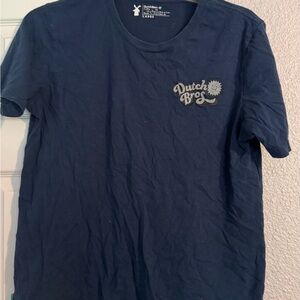 L Dutch Bros Dark Blue Short Sleeve Tee